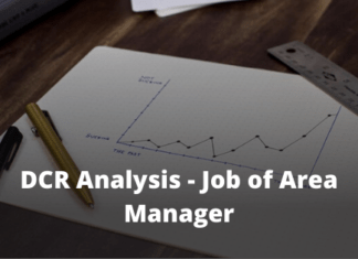 DCR Analysis – Job of Area Manager