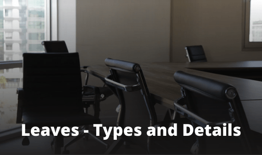 Leaves – Types and Details
